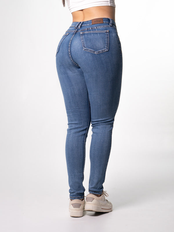 JEANS CLASICO  1 BOTON TIRO ALTO REF-7372