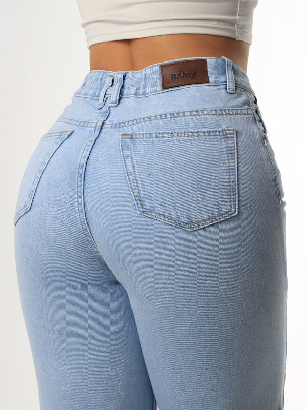 JEAN CARGO CLARO 1 BOTON REF-7415