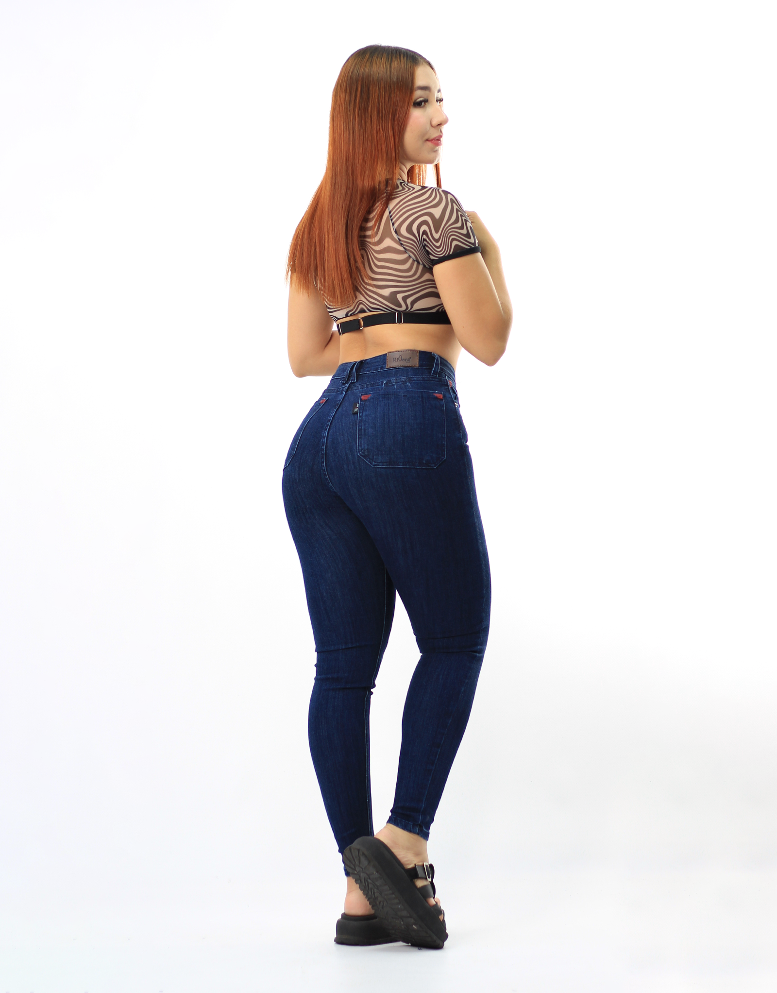 JEANS CLASICO 1 BOTON TIRO ALTO REF-7427