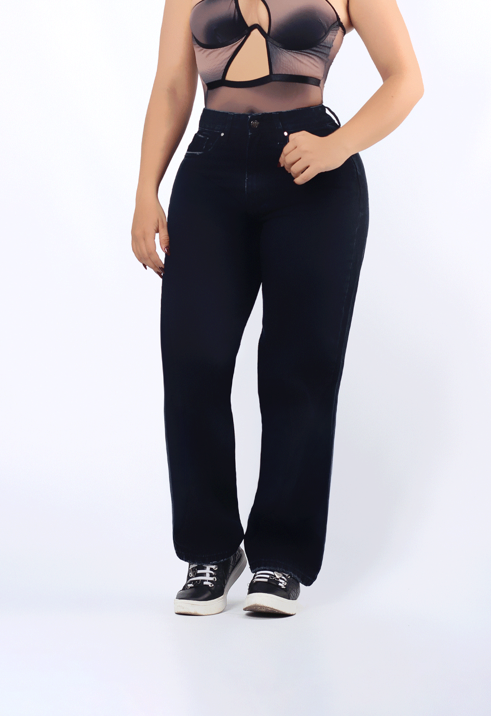 JEAN BOYFRIEND AZUL OSCURO - REF. 7442